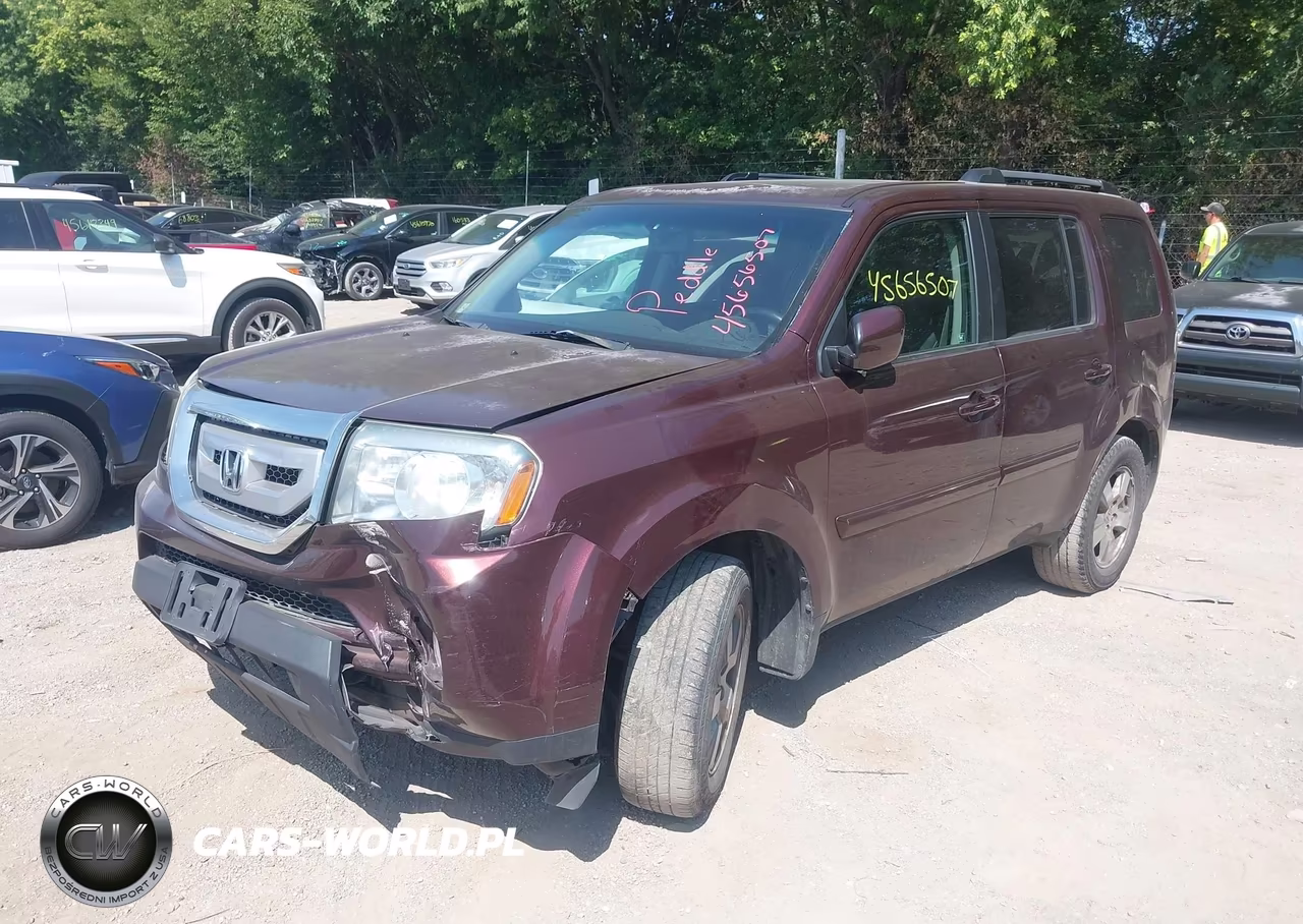 2011 Honda Pilot Ex-L VIN:5FNYF4H57BB018802 - 2