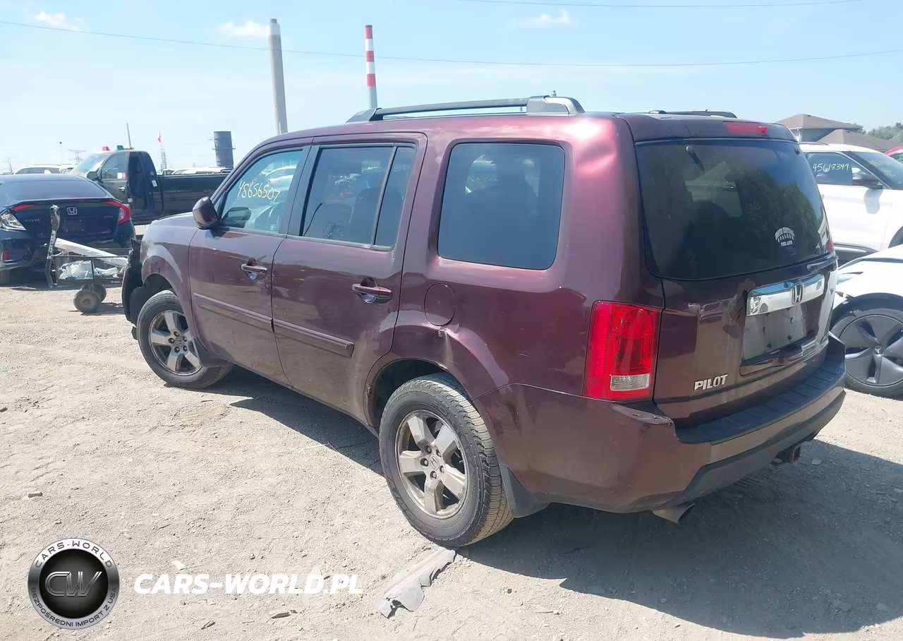 2011 Honda Pilot Ex-L VIN:5FNYF4H57BB018802 - 3