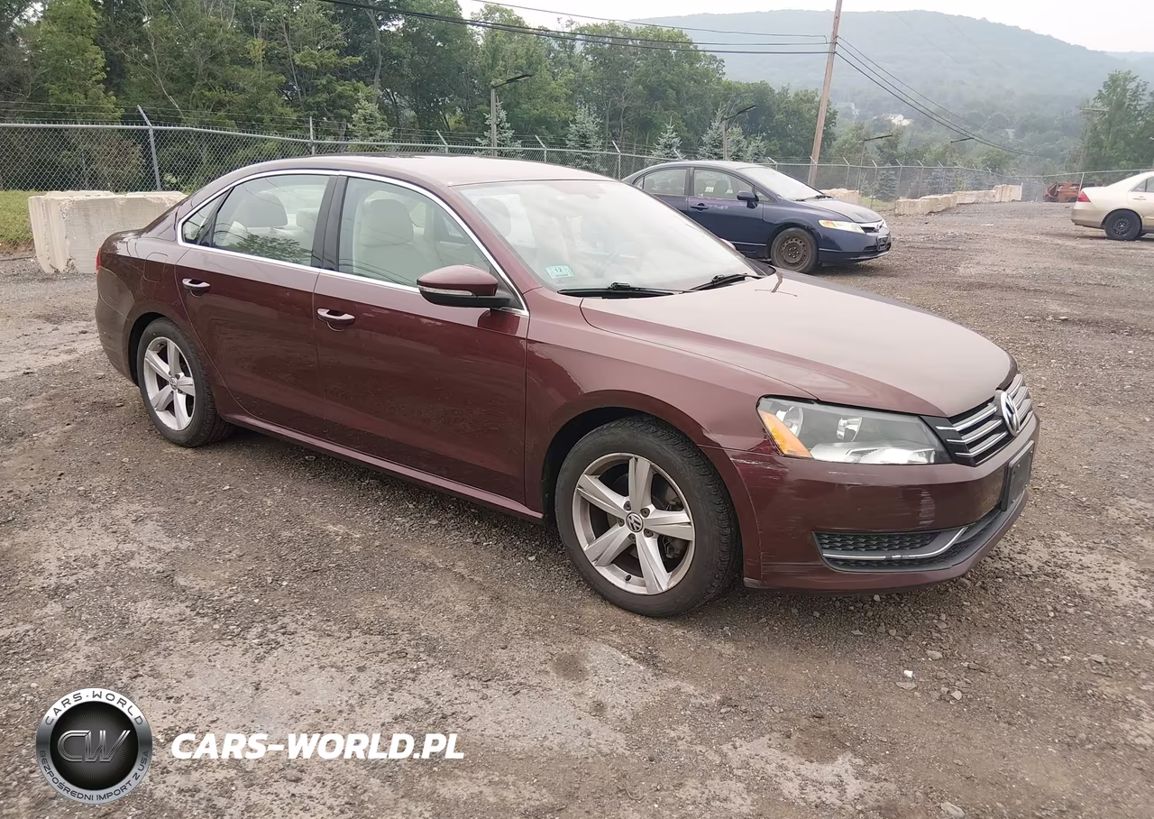 2012 Volkswagen Passat 2.5L Se – zdjęcie 1 z 12