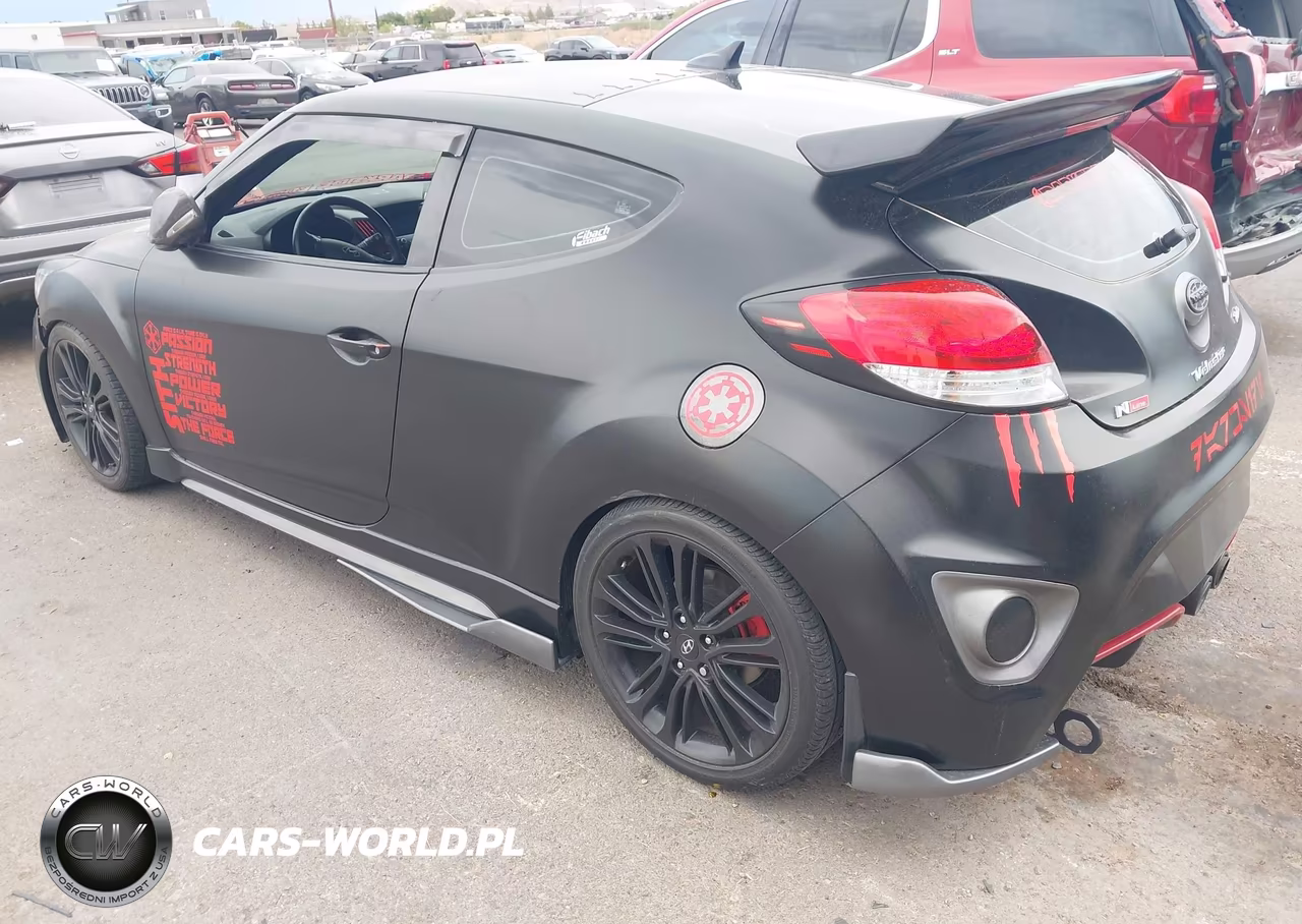 2017 Hyundai Veloster Turbo VIN:KMHTC6AE3HU314243 - 3