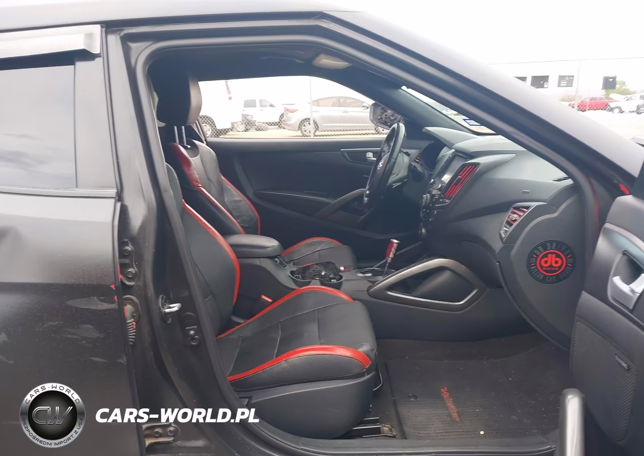 2017 Hyundai Veloster Turbo VIN:KMHTC6AE3HU314243 - 5