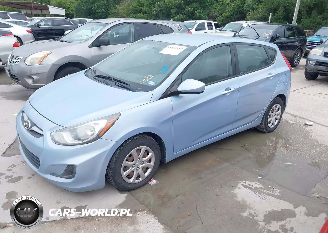 2014 Hyundai Accent Gs VIN:KMHCT5AE5EU141377 - 2