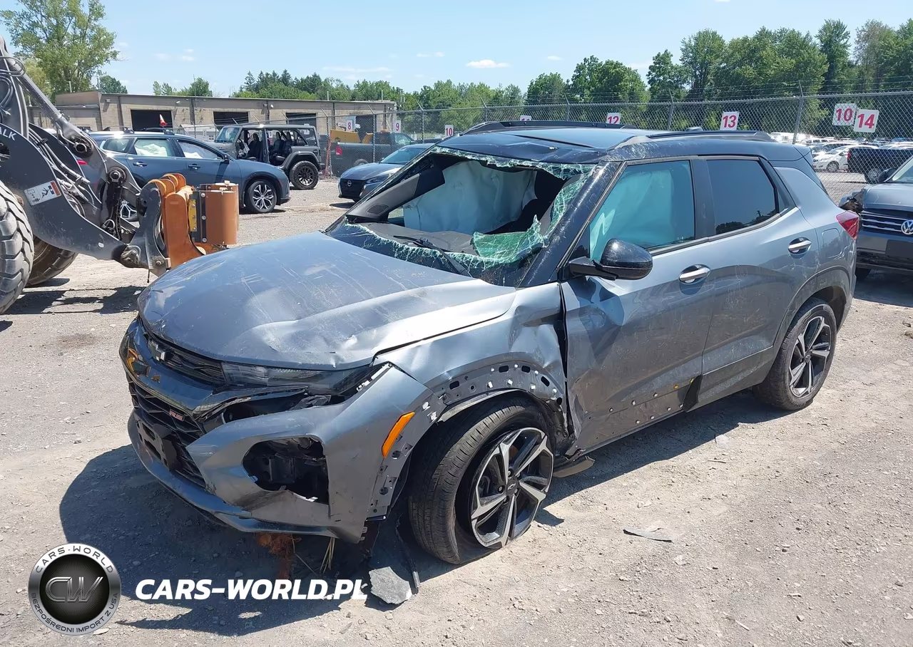2021 Chevrolet Trailblazer Awd Rs VIN:KL79MUSL8MB026556 - 2