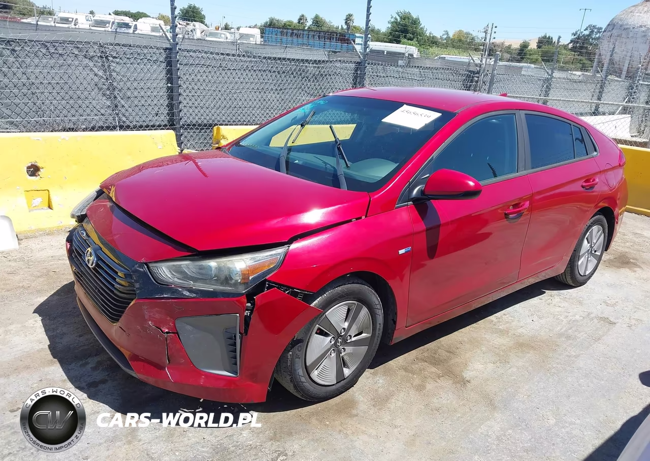 2019 Hyundai Ioniq Hybrid Blue VIN:KMHC65LC7KU171379 - 2