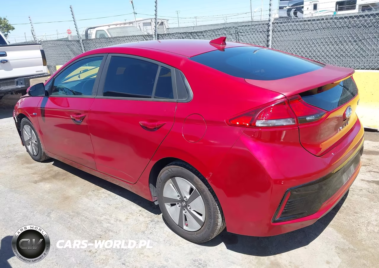 2019 Hyundai Ioniq Hybrid Blue VIN:KMHC65LC7KU171379 - 3