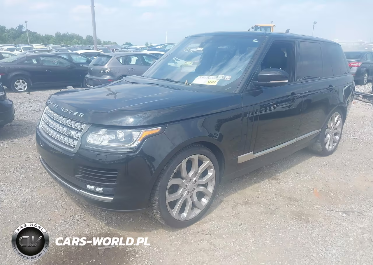 2017 Land Rover Range Rover 3.0L V6 Supercharged Hse VIN:SALGS2FV1HA369312 - 2