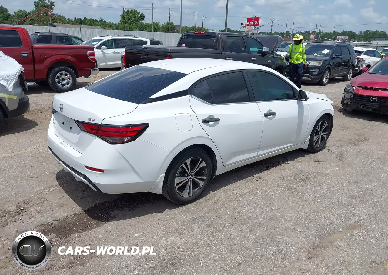 2020 Nissan Sentra Sv Xtronic Cvt VIN:3N1AB8CV3LY312752 - 4
