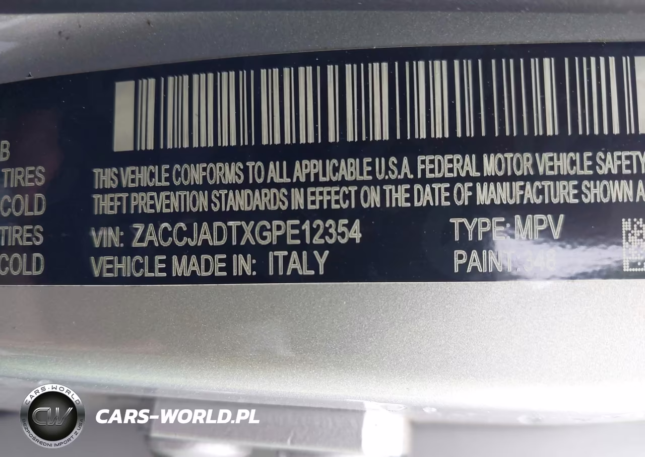 2016 Jeep Renegade Limited VIN:ZACCJADTXGPE12354 - 9