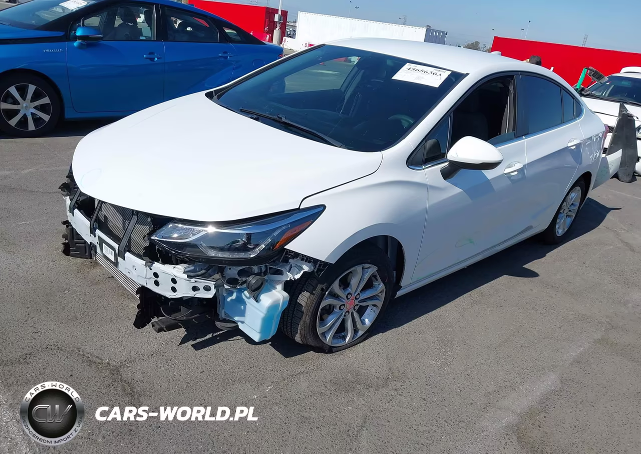 2019 Chevrolet Cruze Lt VIN:1G1BE5SM8K7147550 - 2