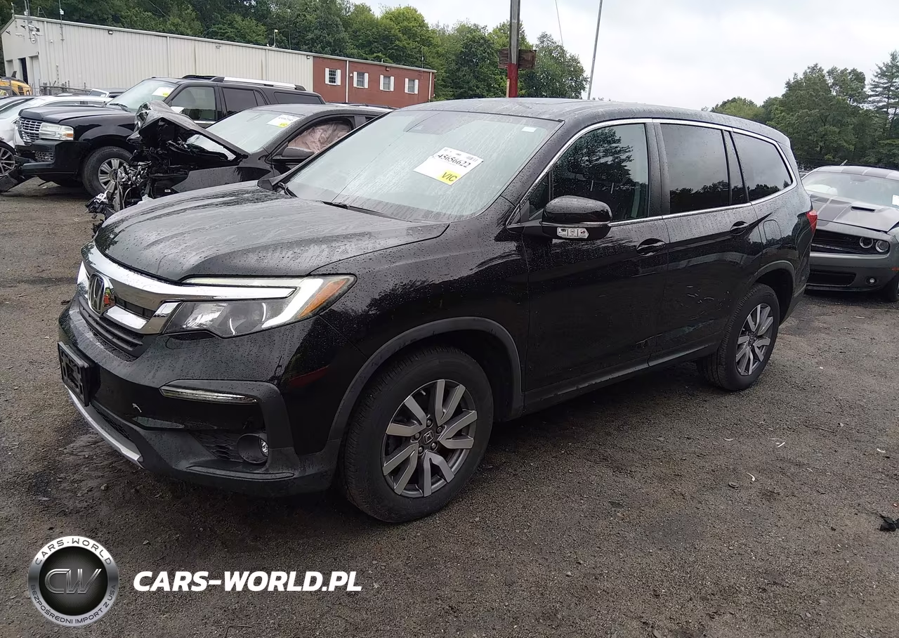 2019 Honda Pilot Ex-L VIN:5FNYF6H57KB041718 - 2