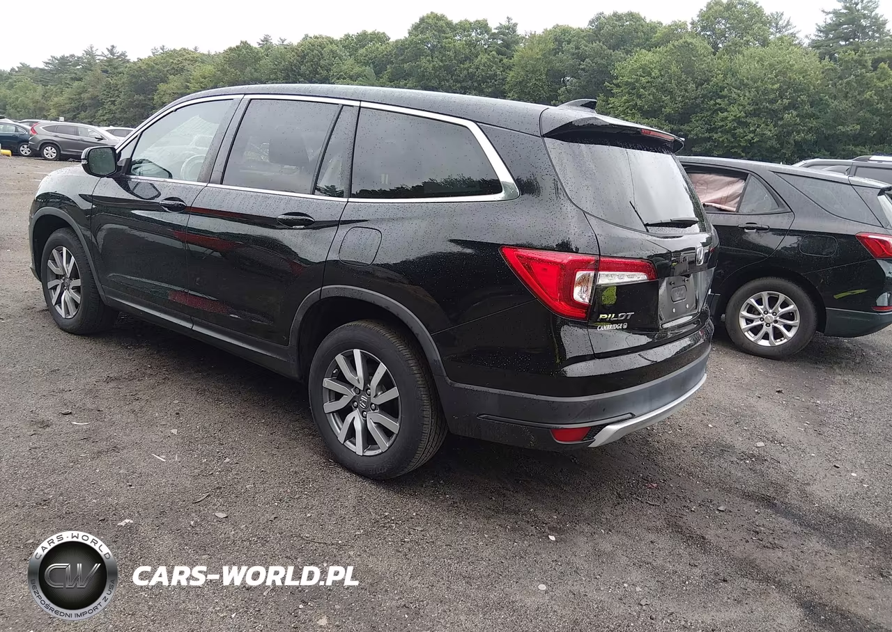 2019 Honda Pilot Ex-L VIN:5FNYF6H57KB041718 - 3