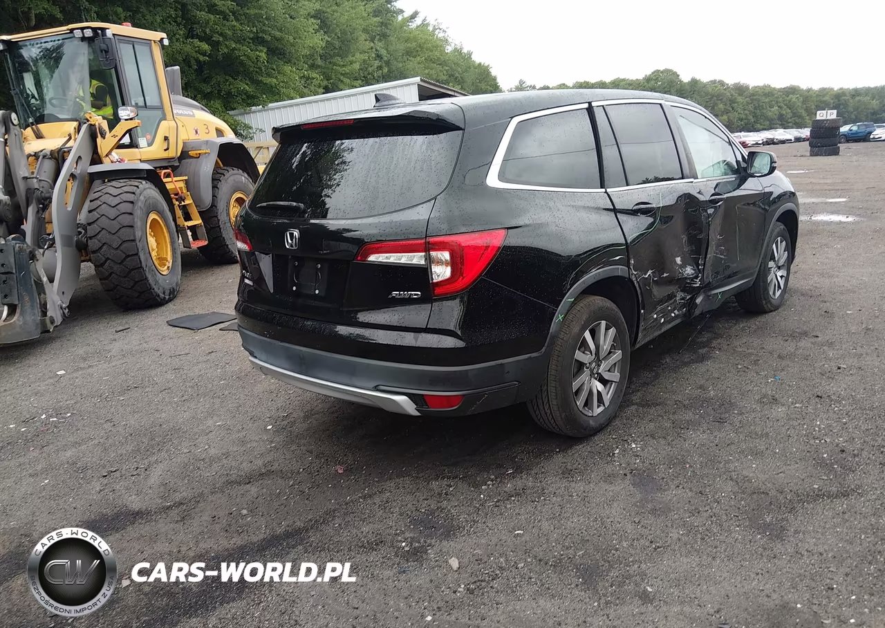 2019 Honda Pilot Ex-L VIN:5FNYF6H57KB041718 - 4