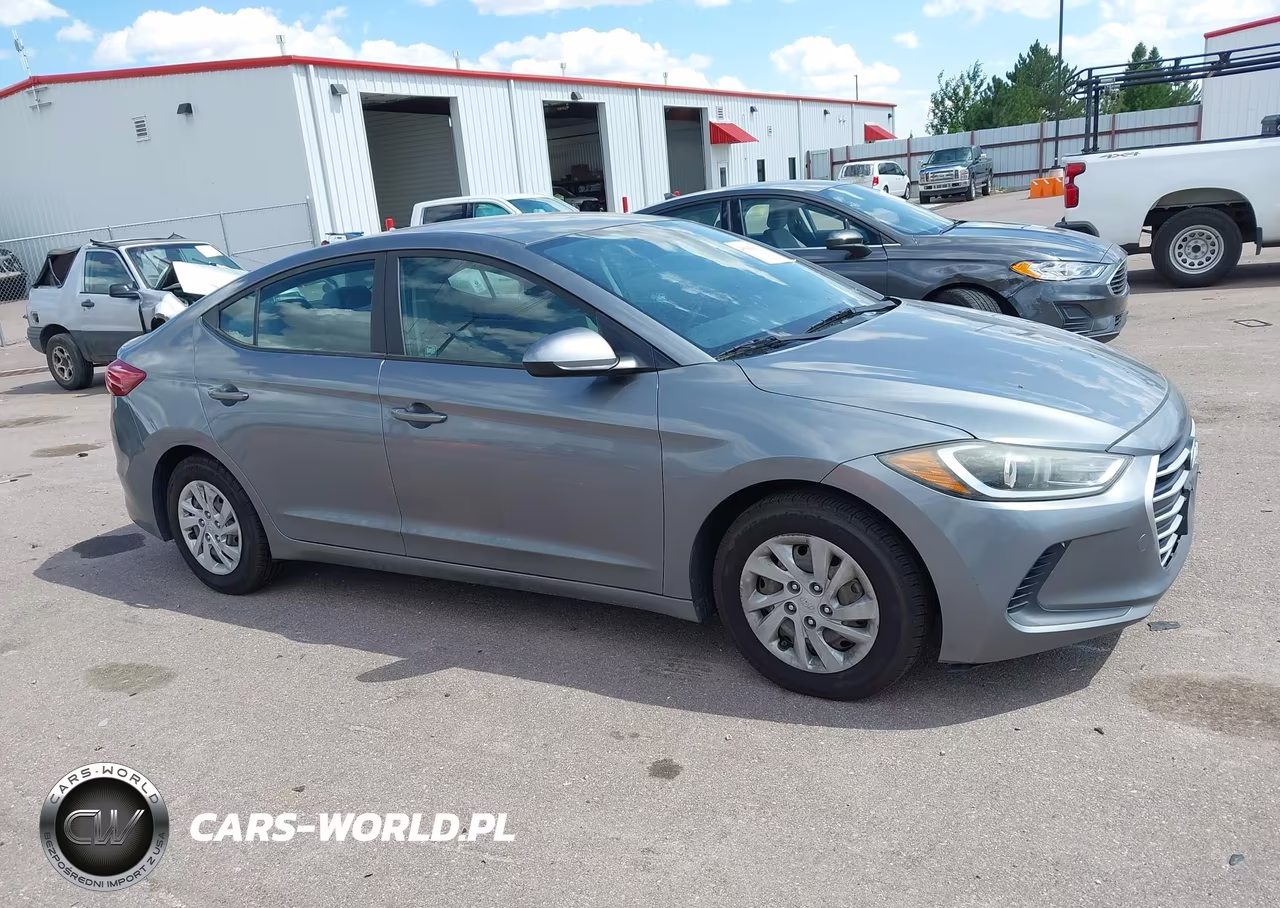 2017 Hyundai Elantra Se VIN:KMHD74LF8HU117698 - 1