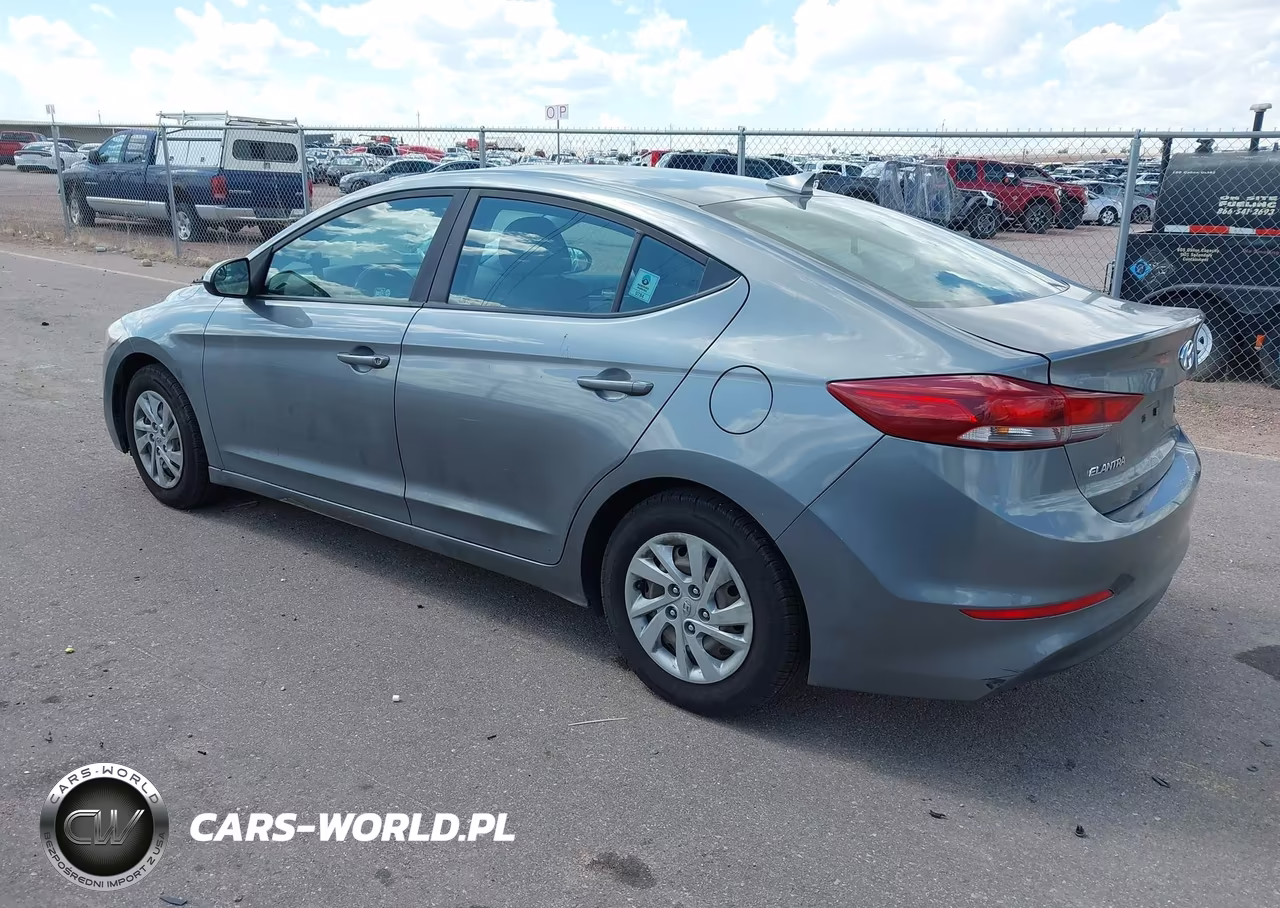 2017 Hyundai Elantra Se VIN:KMHD74LF8HU117698 - 3