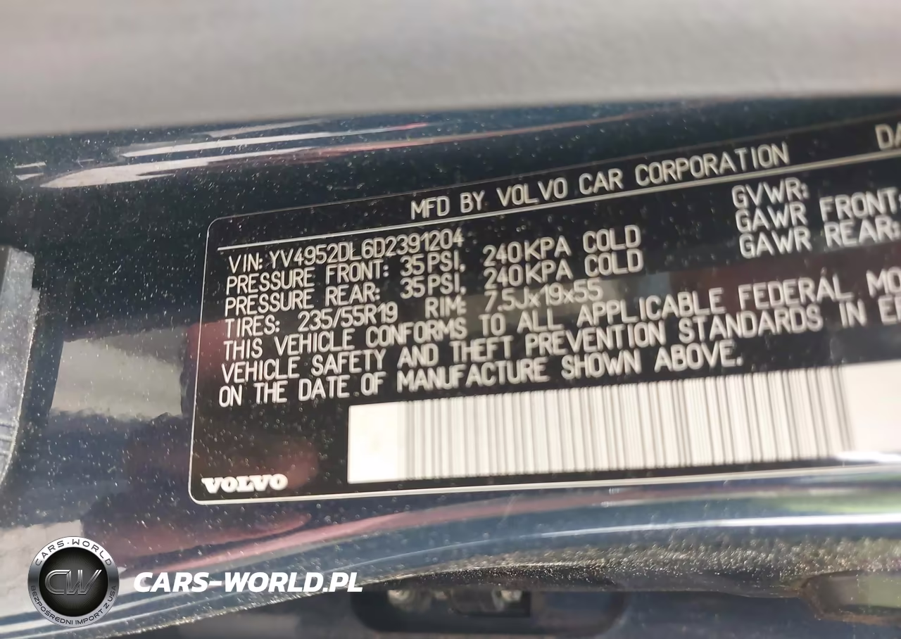 2013 Volvo Xc60 3.2 Premier VIN:YV4952DL6D2391204 - 9