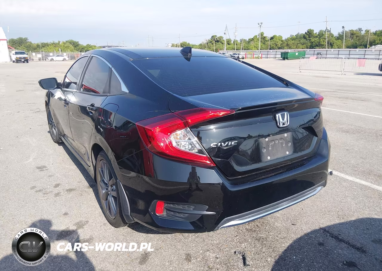2021 Honda Civic Ex-L VIN:2HGFC1F73MH702277 - 3