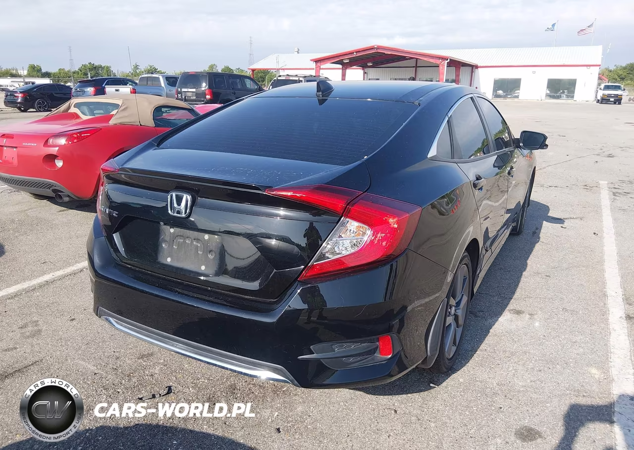 2021 Honda Civic Ex-L VIN:2HGFC1F73MH702277 - 4