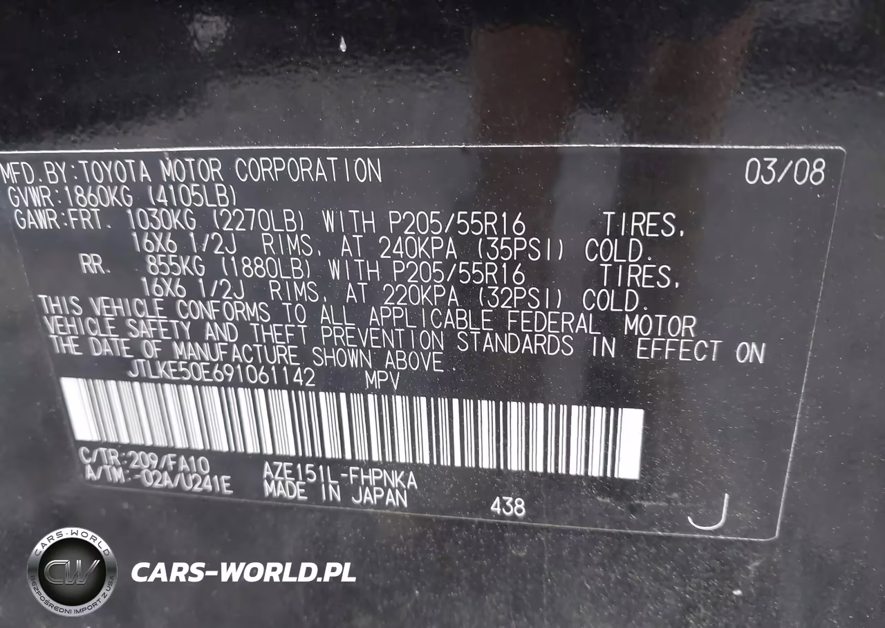 2009 Scion Xb VIN:JTLKE50E691061142 - 9