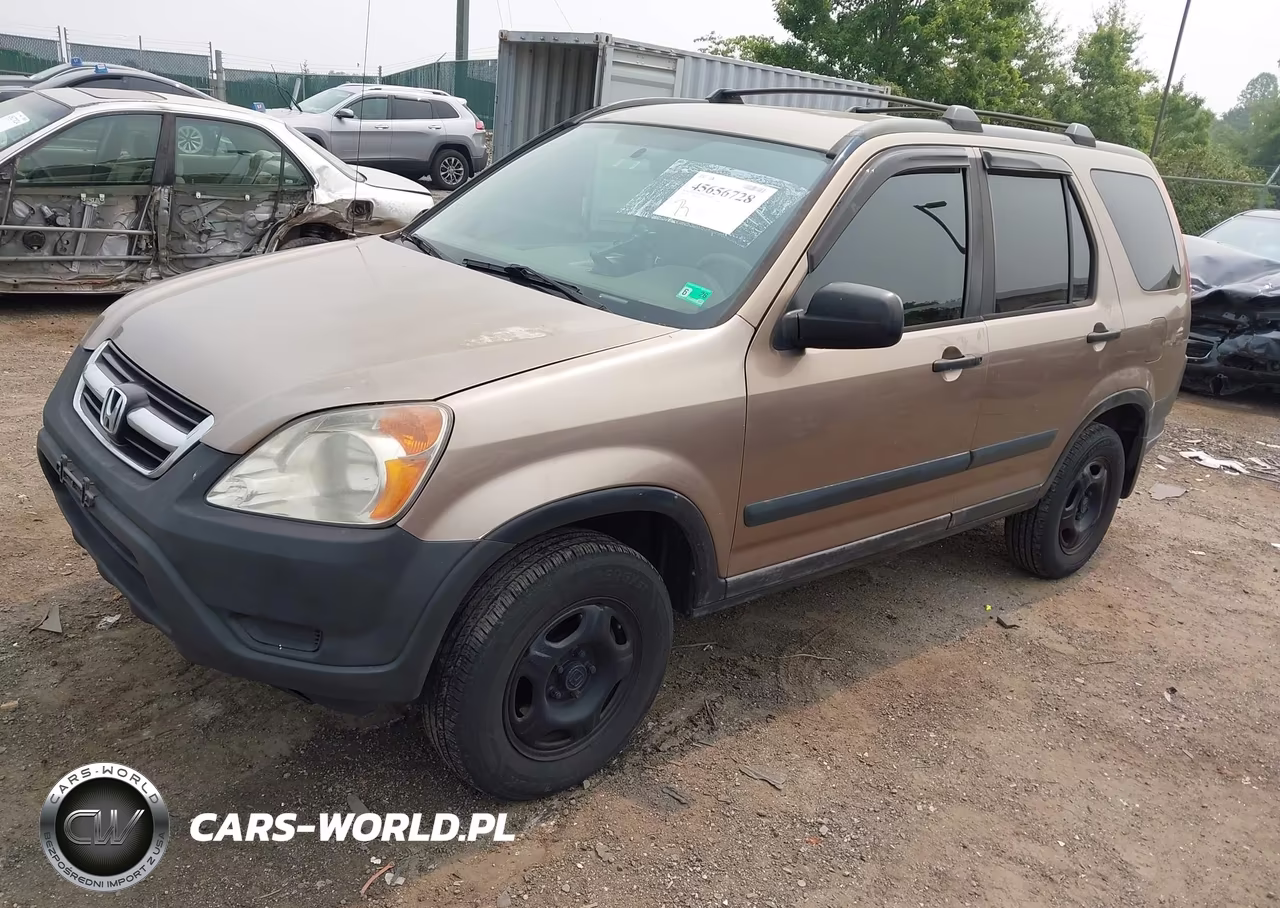 2002 Honda Cr-V Lx VIN:JHLRD68412C025211 - 2