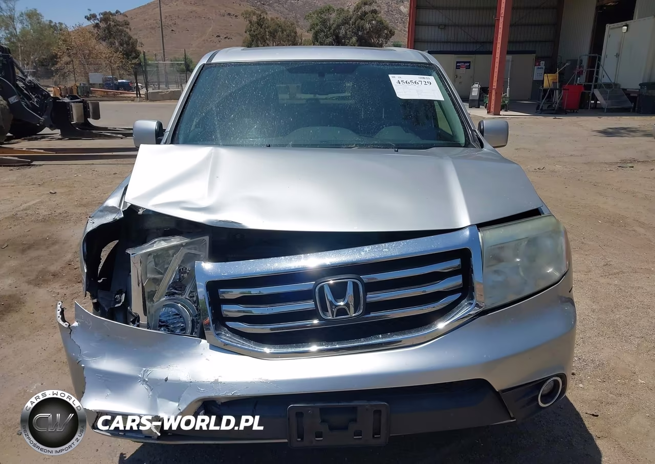 2013 Honda Pilot Ex-L VIN:5FNYF3H58DB018496 - 12