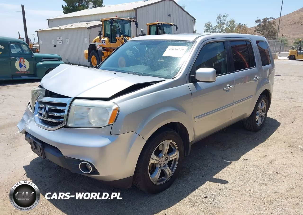 2013 Honda Pilot Ex-L VIN:5FNYF3H58DB018496 - 2