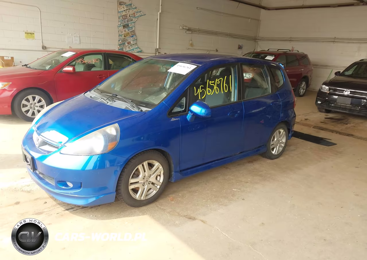 2007 Honda Fit Sport VIN:JHMGD38657S053450 - 2