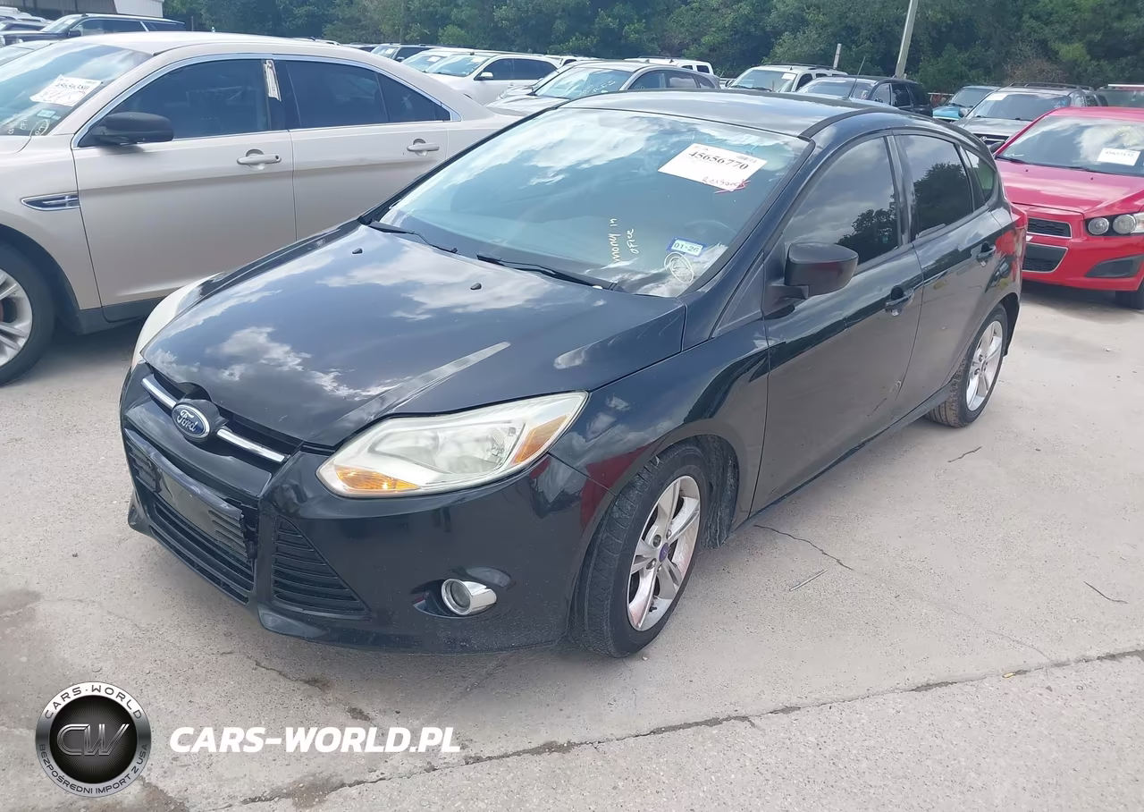 2012 Ford Focus Se VIN:1FAHP3K22CL284285 - 2