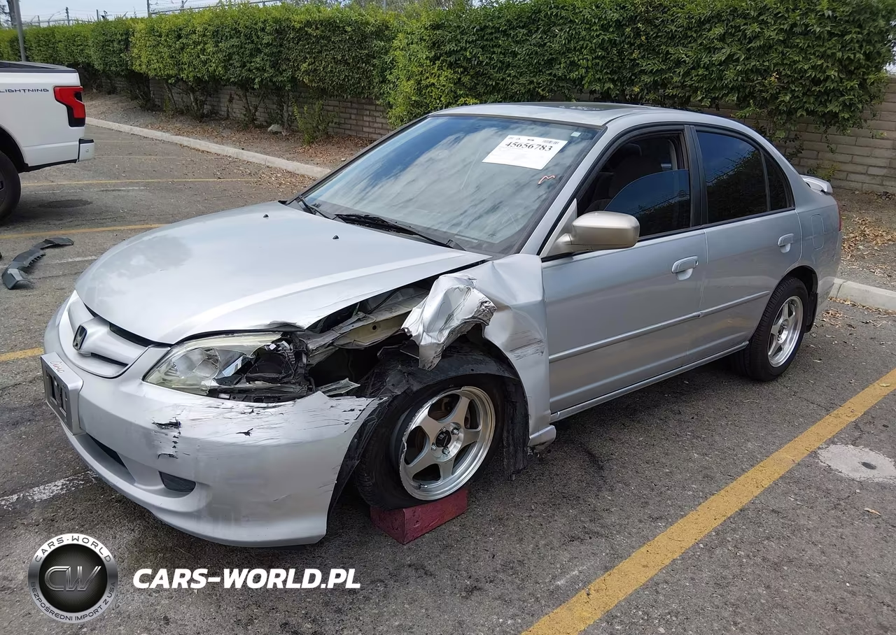 2004 Honda Civic Ex VIN:2HGES268X4H522503 - 2