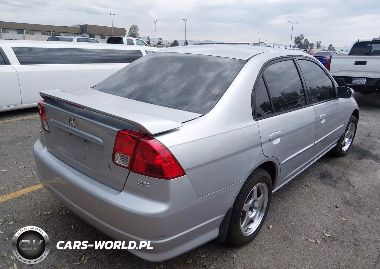 2004 Honda Civic Ex VIN:2HGES268X4H522503 - 4
