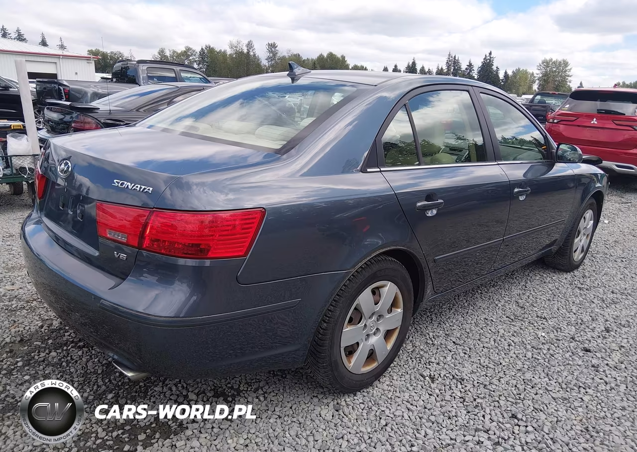2009 Hyundai Sonata Gls V6 VIN:5NPET46F29H469588 - 4