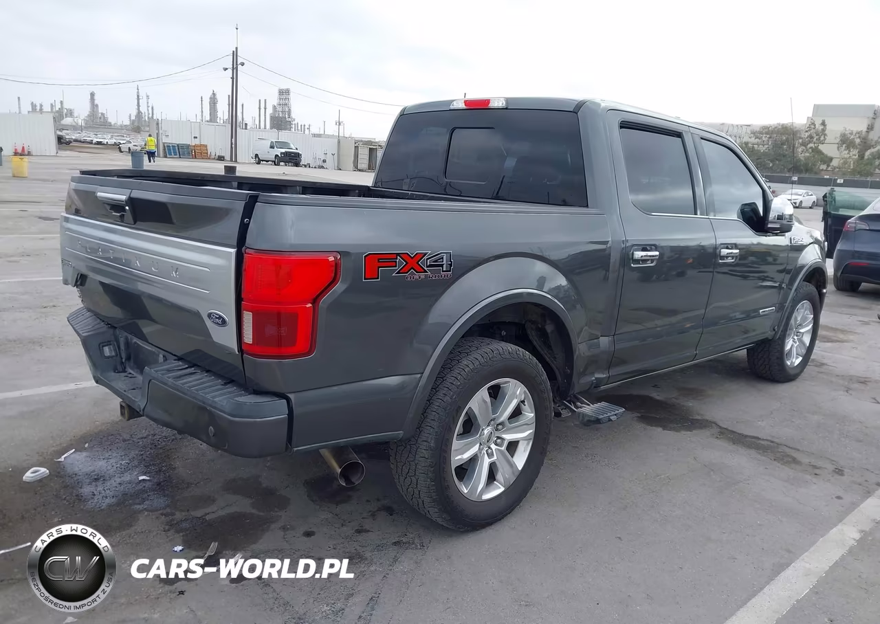 2018 Ford F-150 Platinum VIN:1FTFW1E14JFD86467 - 4