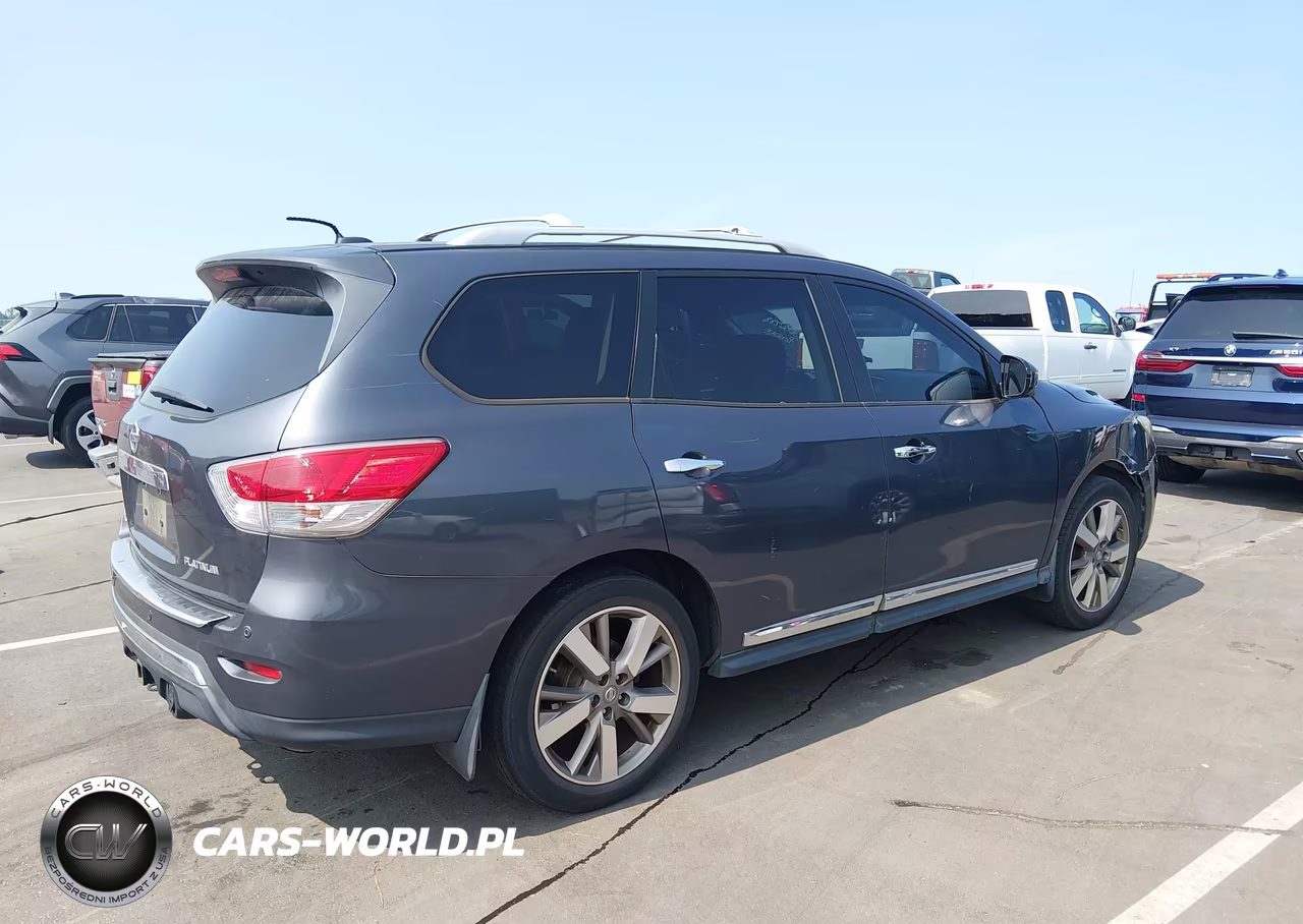 2014 Nissan Pathfinder Platinum VIN:5N1AR2MN5EC687909 - 4