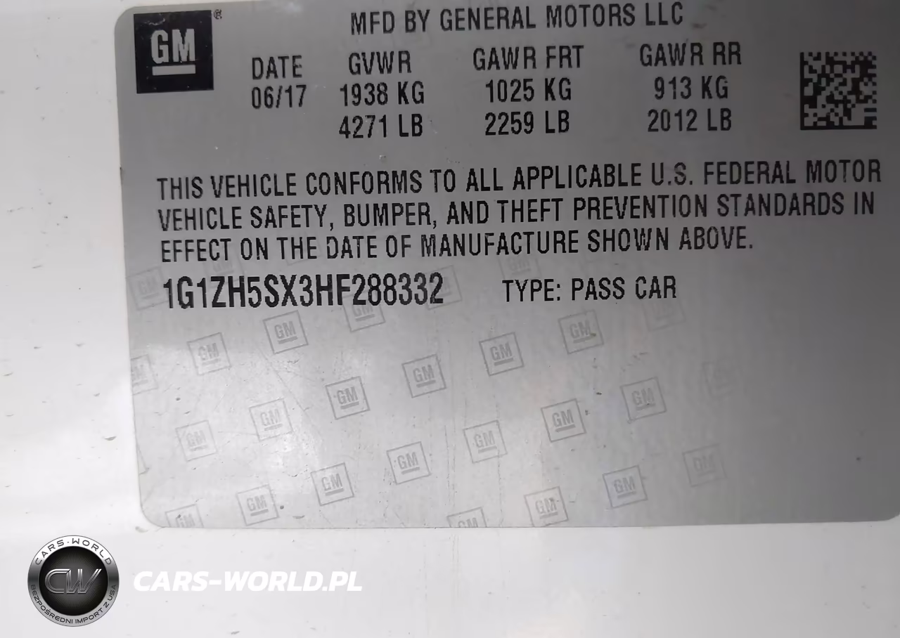 2017 Chevrolet Malibu Premier VIN:1G1ZH5SX3HF288332 - 9