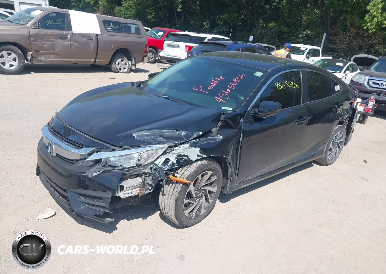 2016 Honda Civic Ex VIN:19XFC2F74GE053254 - 2