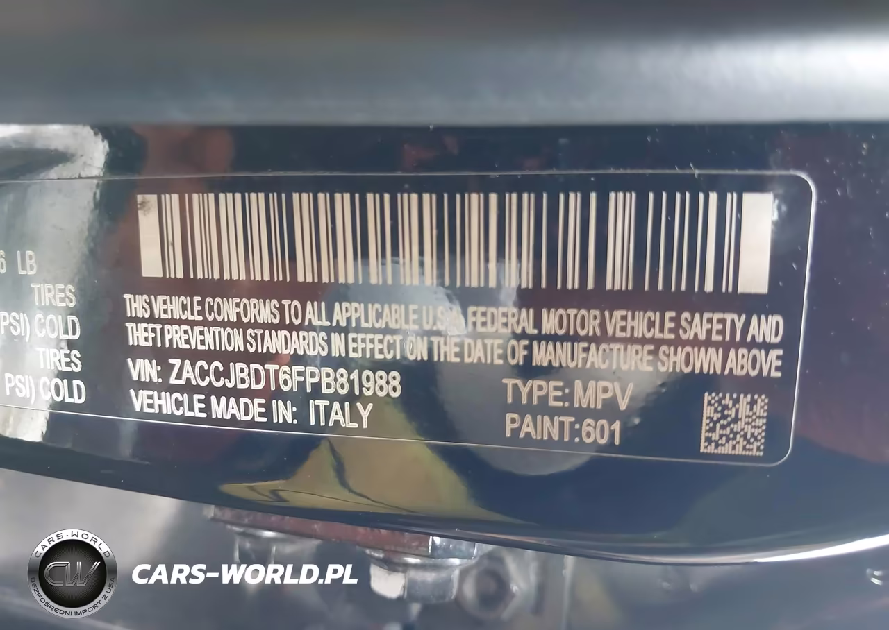 2015 Jeep Renegade Limited VIN:ZACCJBDT6FPB81988 - 9