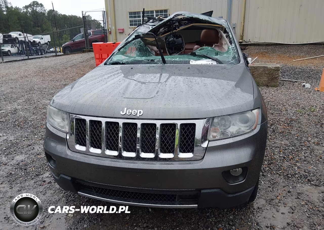 2013 Jeep Grand Cherokee Overland VIN:1C4RJECG7DC538192 - 10
