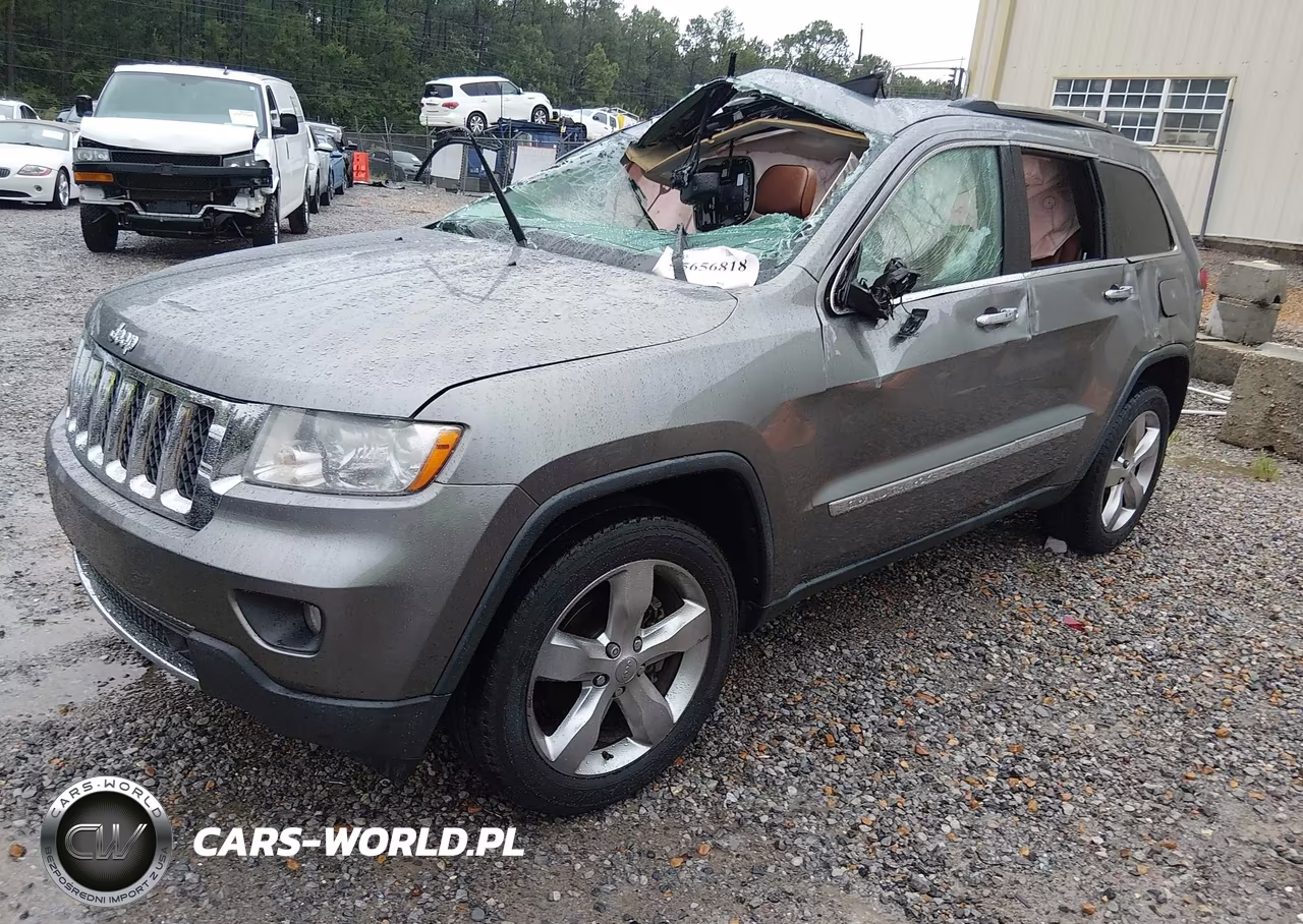 2013 Jeep Grand Cherokee Overland VIN:1C4RJECG7DC538192 - 2