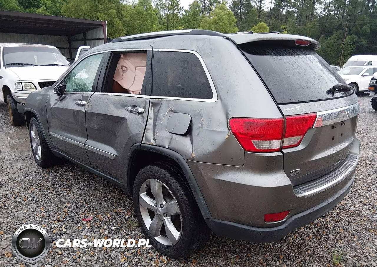 2013 Jeep Grand Cherokee Overland VIN:1C4RJECG7DC538192 - 3