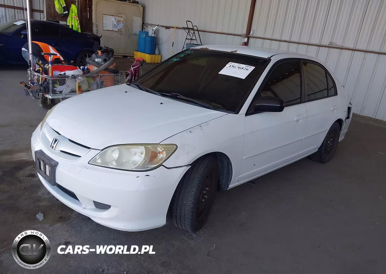 2004 Honda Civic Lx VIN:2HGES16504H594181 - 2