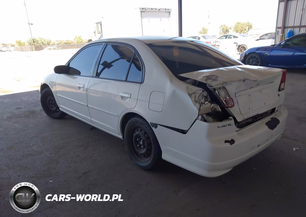 2004 Honda Civic Lx VIN:2HGES16504H594181 - 3