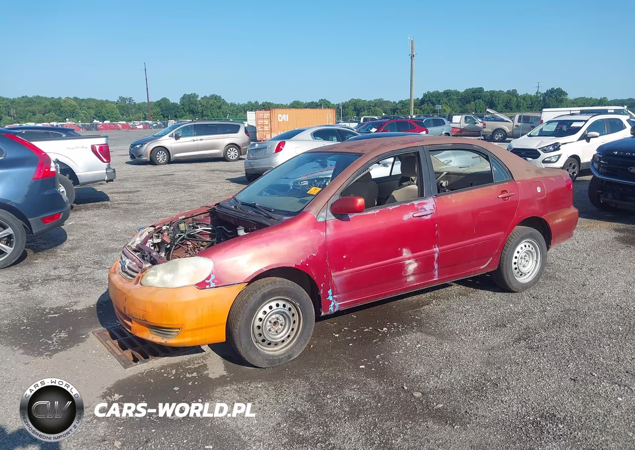 2003 Toyota Corolla Le VIN:1NXBR32E03Z053024 - 2