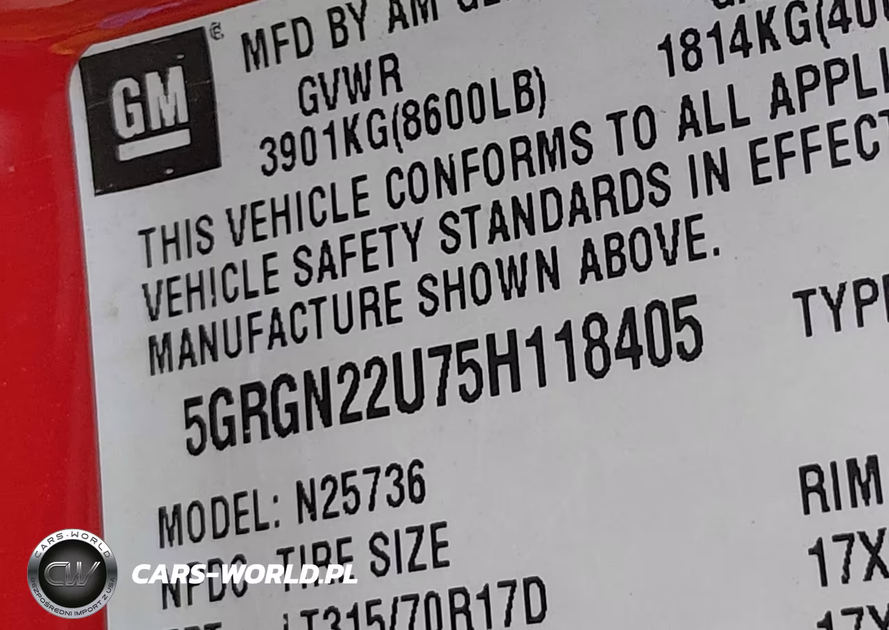 2005 Hummer H2 Sut VIN:5GRGN22U75H118405 - 9