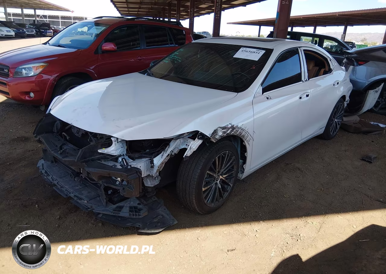 2022 Lexus Es 300H VIN:58ADA1C13NU013922 - 2