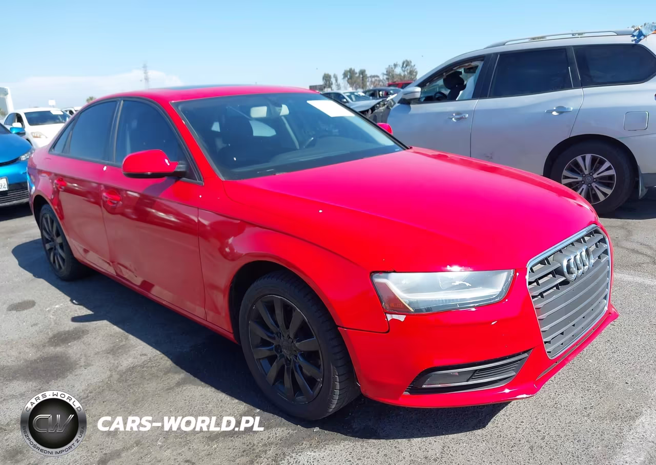 2014 Audi A4 2.0T Premium VIN:WAUAFAFLXEN008365 - 1