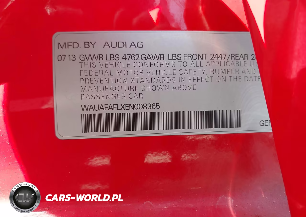 2014 Audi A4 2.0T Premium VIN:WAUAFAFLXEN008365 - 9