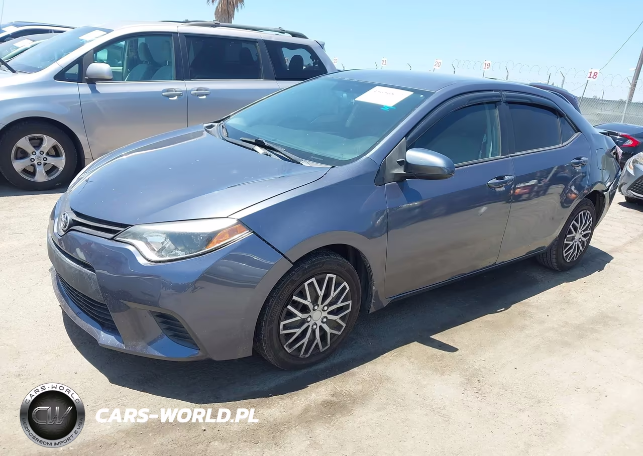 2014 Toyota Corolla Le VIN:5YFBURHE0EP161690 - 2
