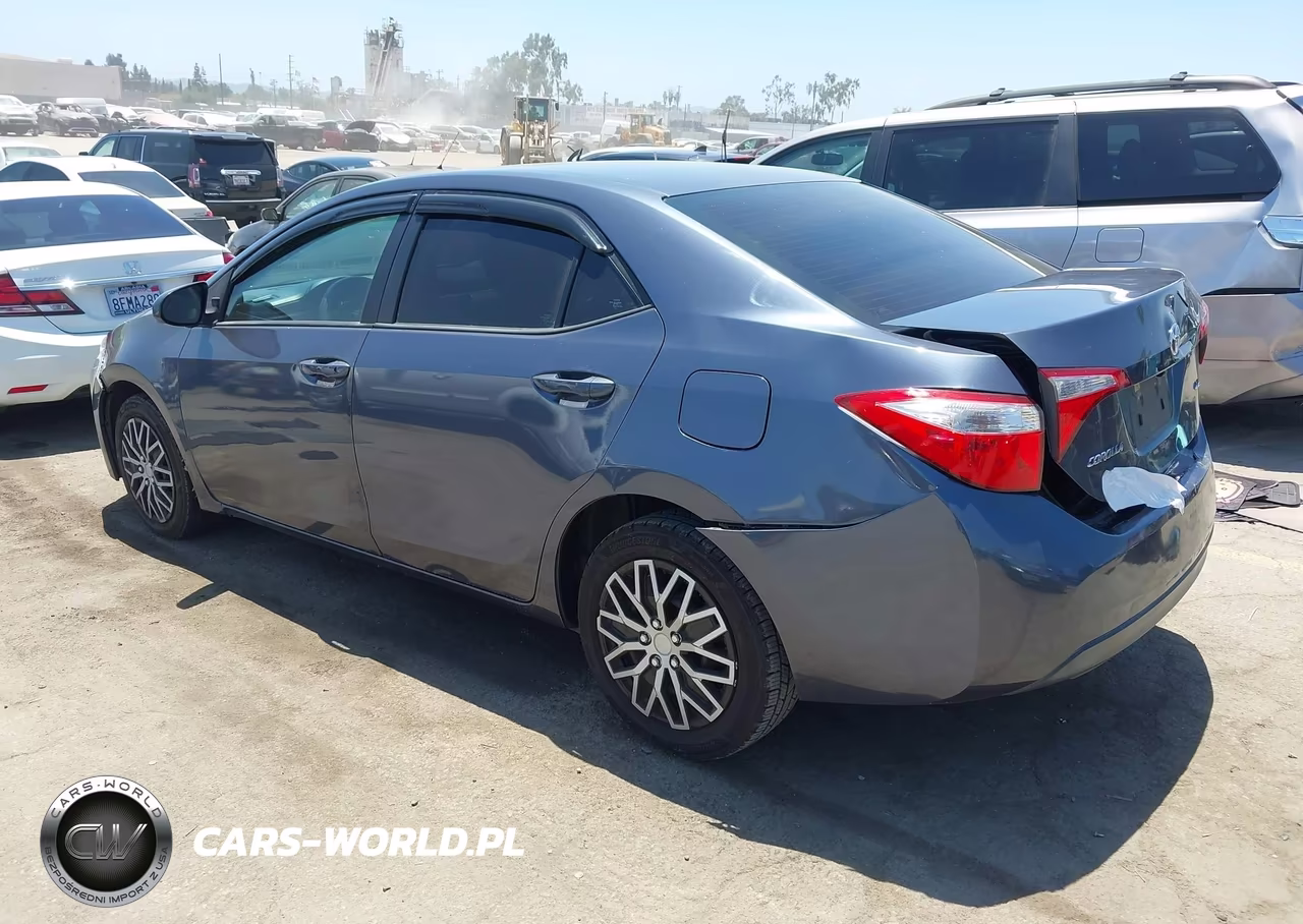 2014 Toyota Corolla Le VIN:5YFBURHE0EP161690 - 3