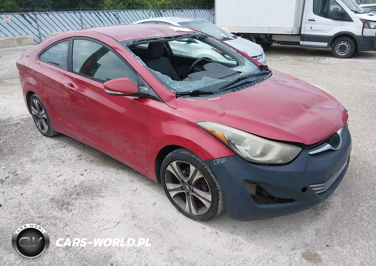 2014 Hyundai Elantra VIN:KMHDH6AH6EU026101 - 1