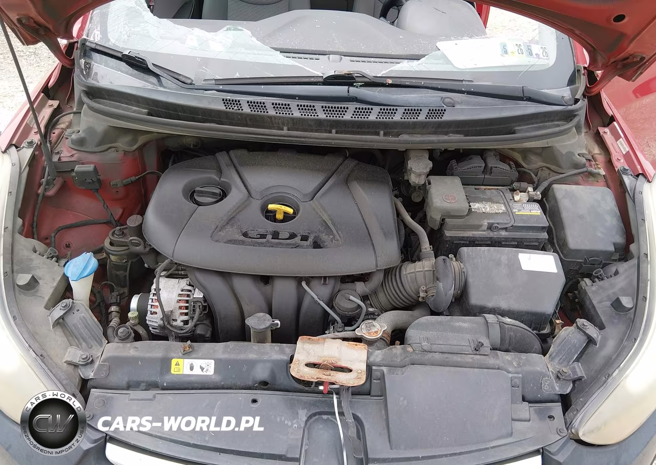 2014 Hyundai Elantra VIN:KMHDH6AH6EU026101 - 10