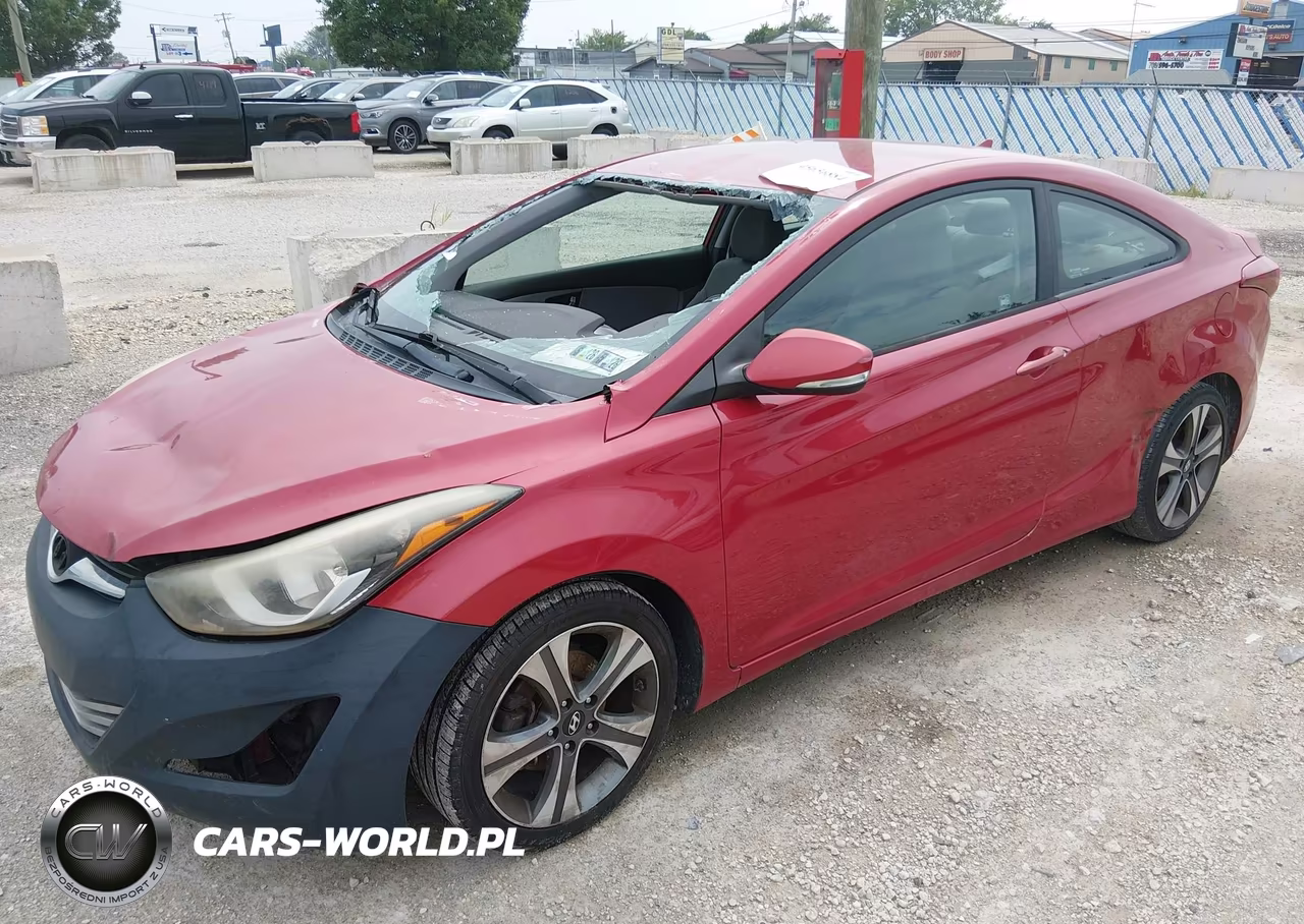 2014 Hyundai Elantra VIN:KMHDH6AH6EU026101 - 2